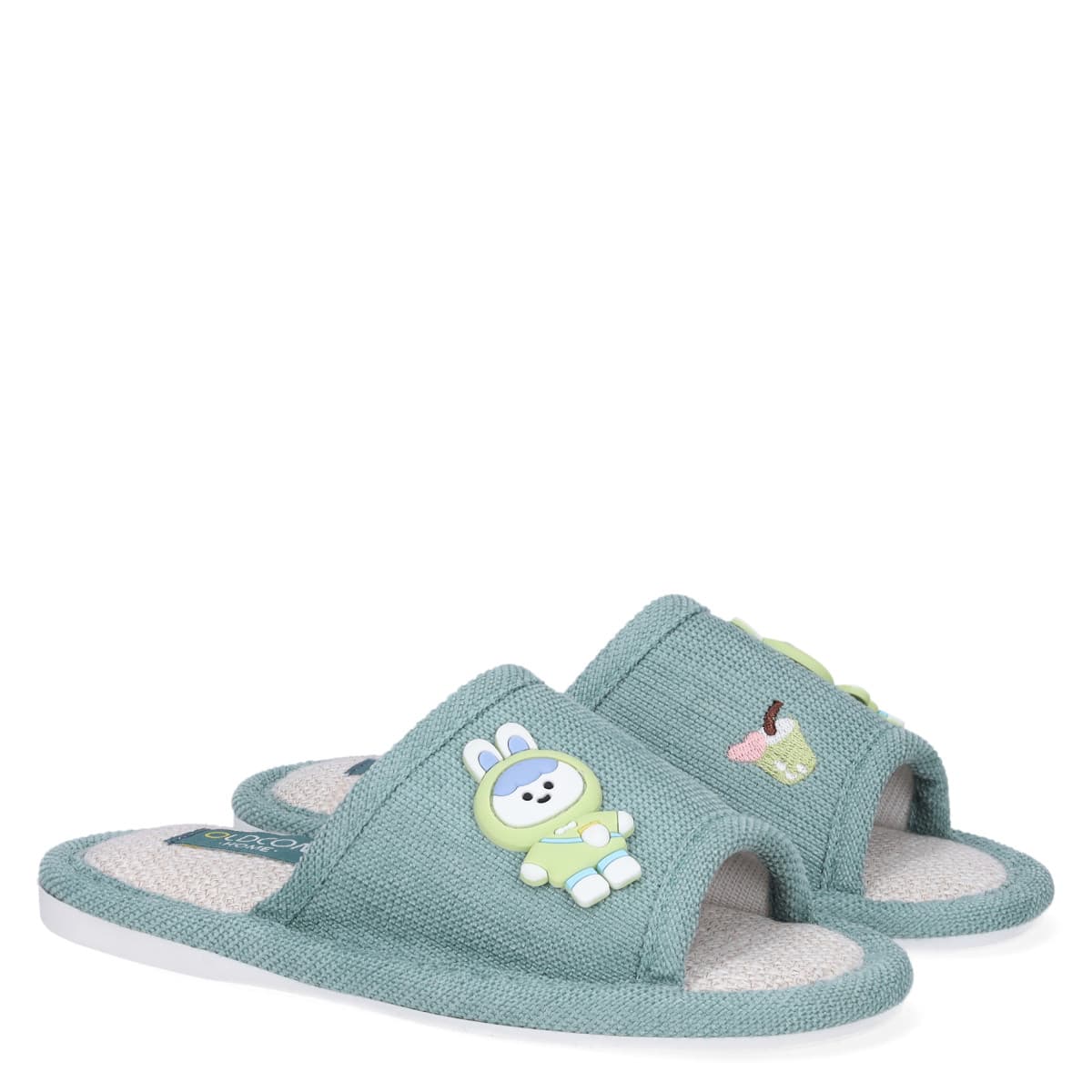 Papuci de casă BOBO pentru copii, Mint