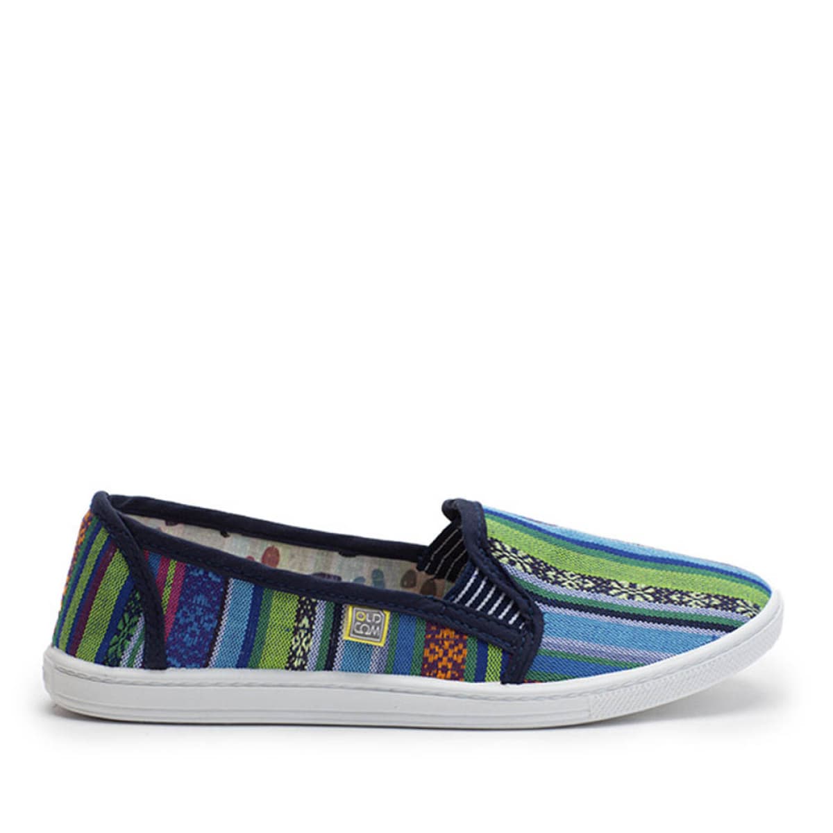 Slip-on ETNO, Albastru