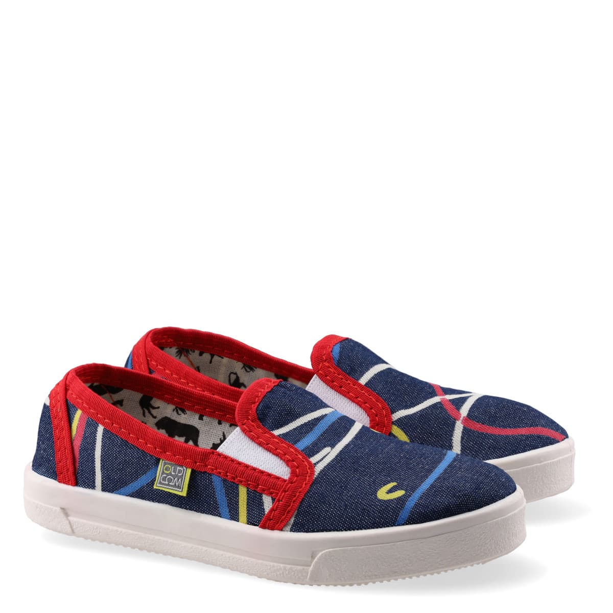 Slip-on Cooper Denim pentru copii, Albastru