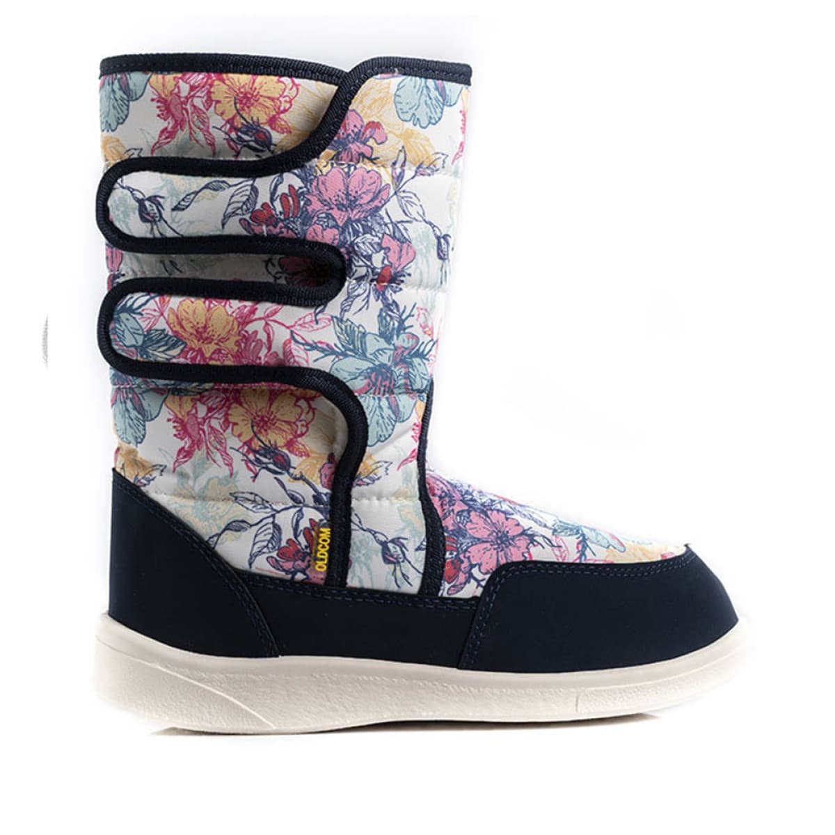 Cizme de iarnă AURORA Print, Navy/Flori