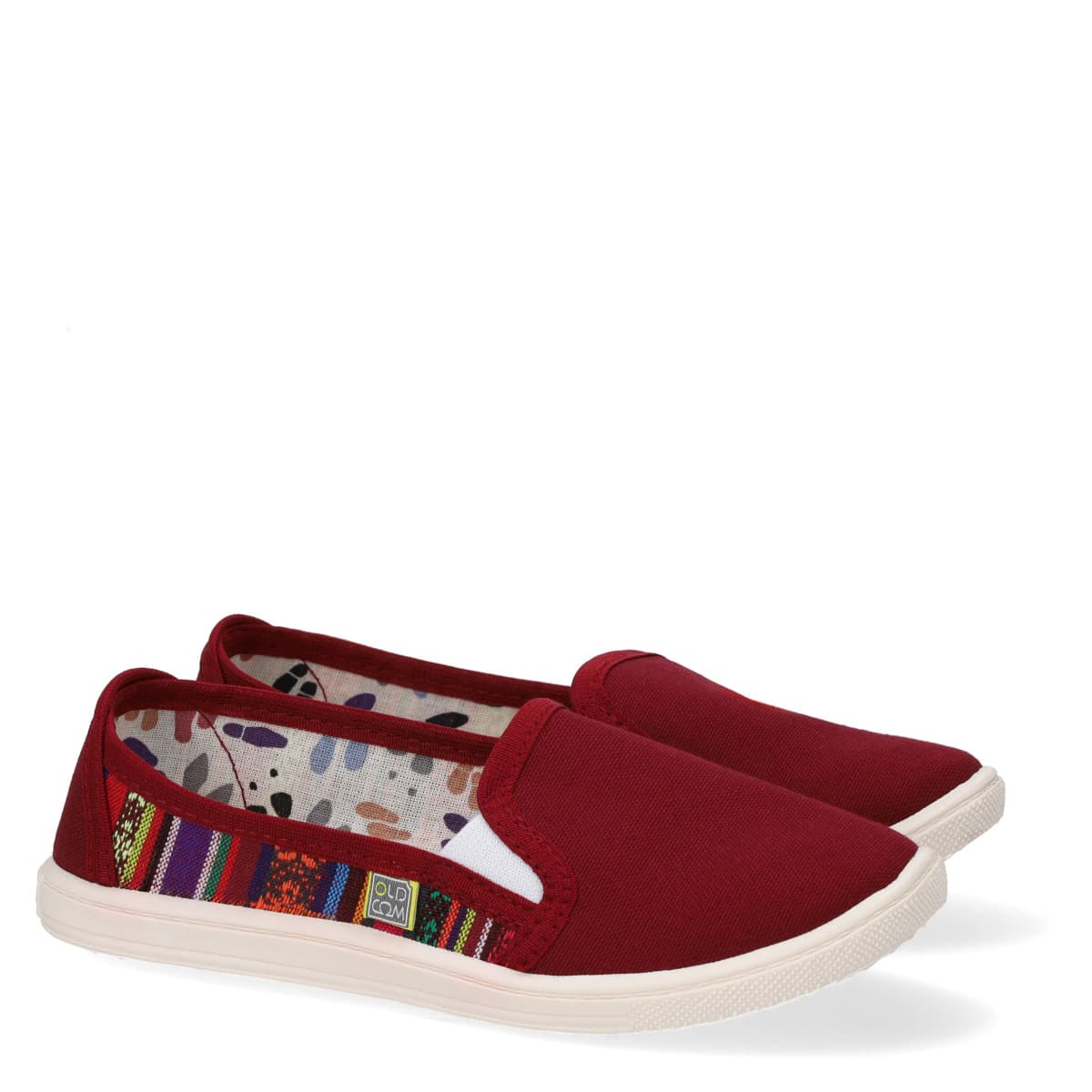 Slip-on COMBINAT, Bordo