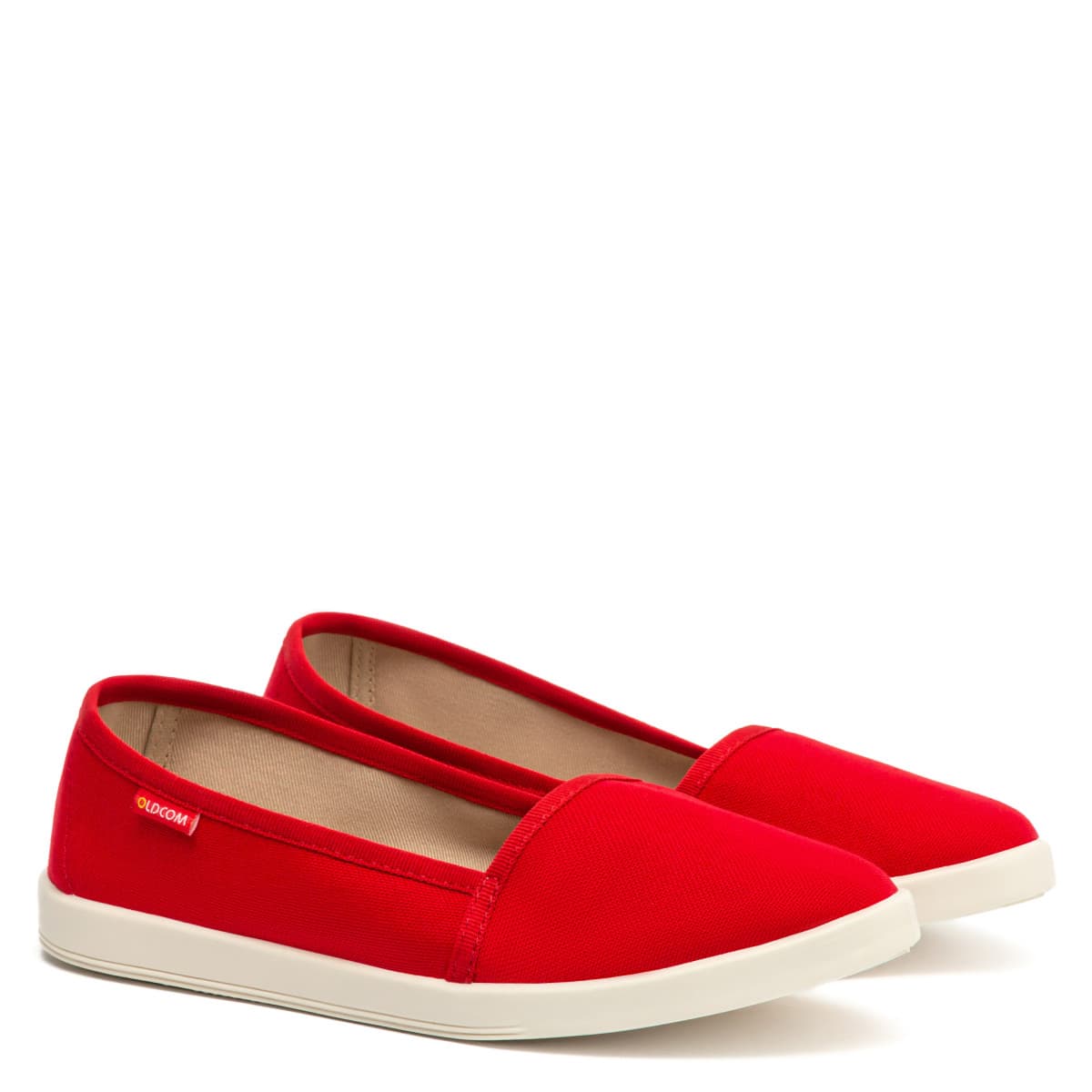 Espadrile CANVAS, Roșu