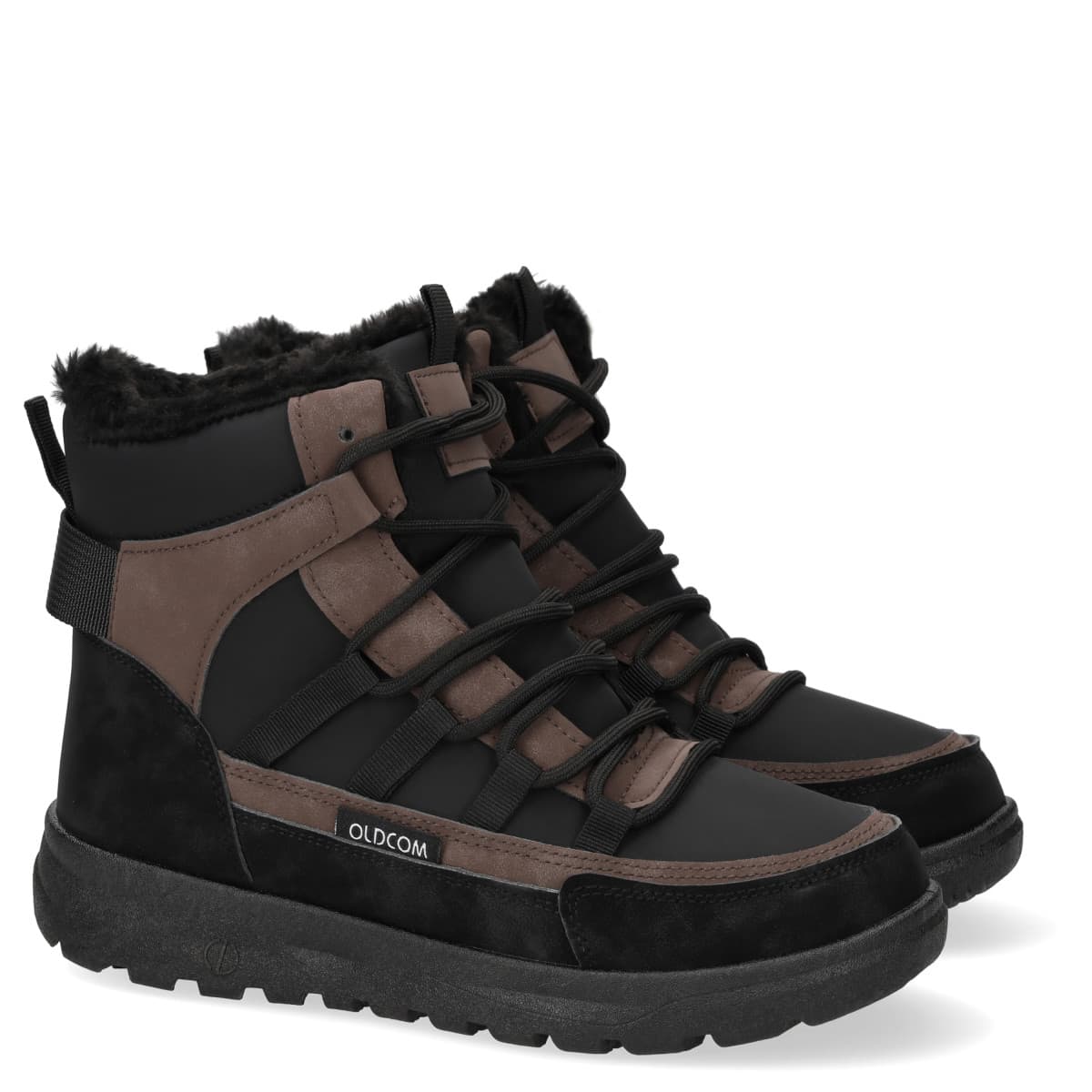 Botine de iarnă AROSA, Negru/Maro