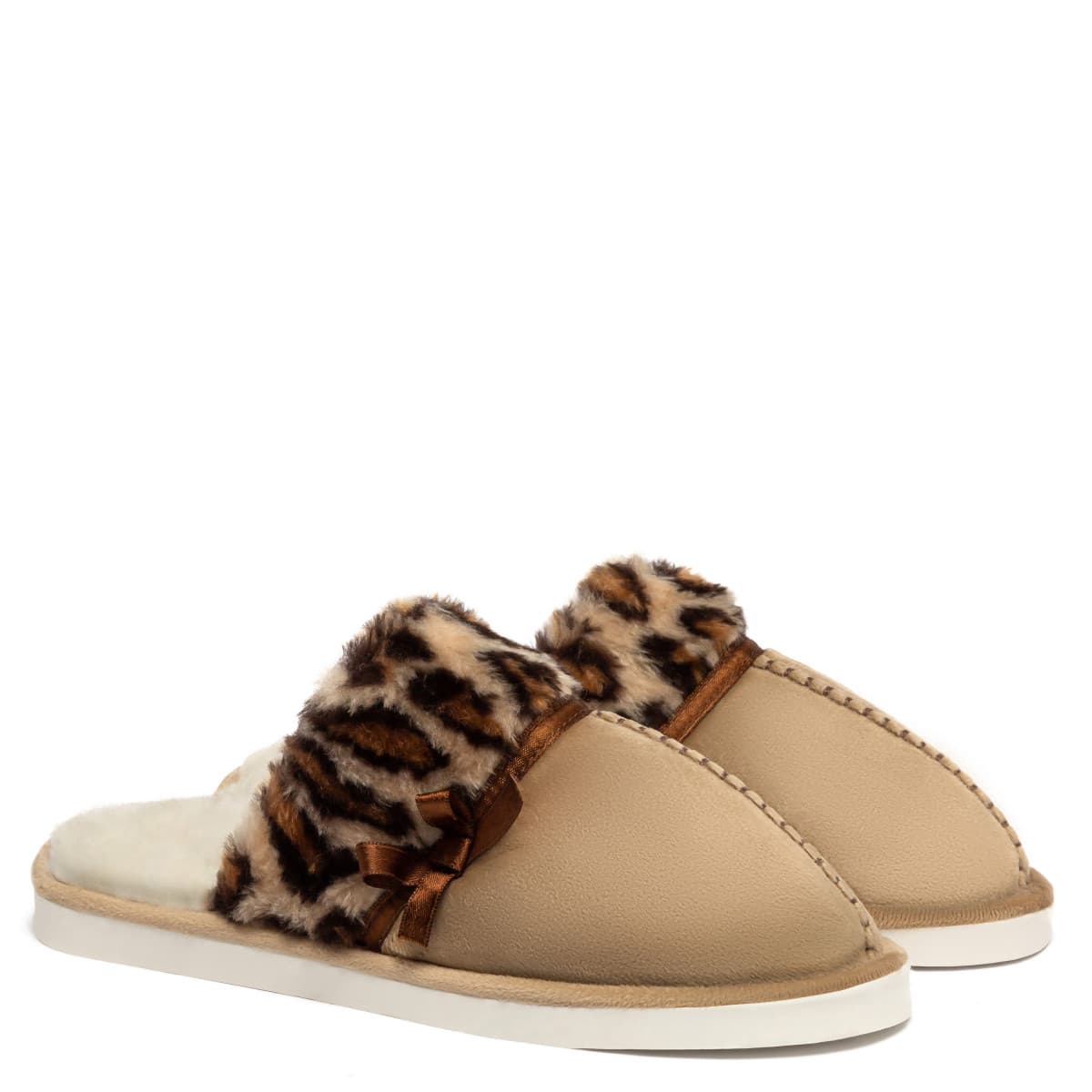 Papuci de casă COMFY, Bej