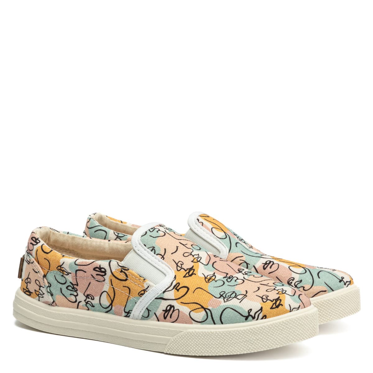 Slip-on BOSTON Print pentru copii, Romantism