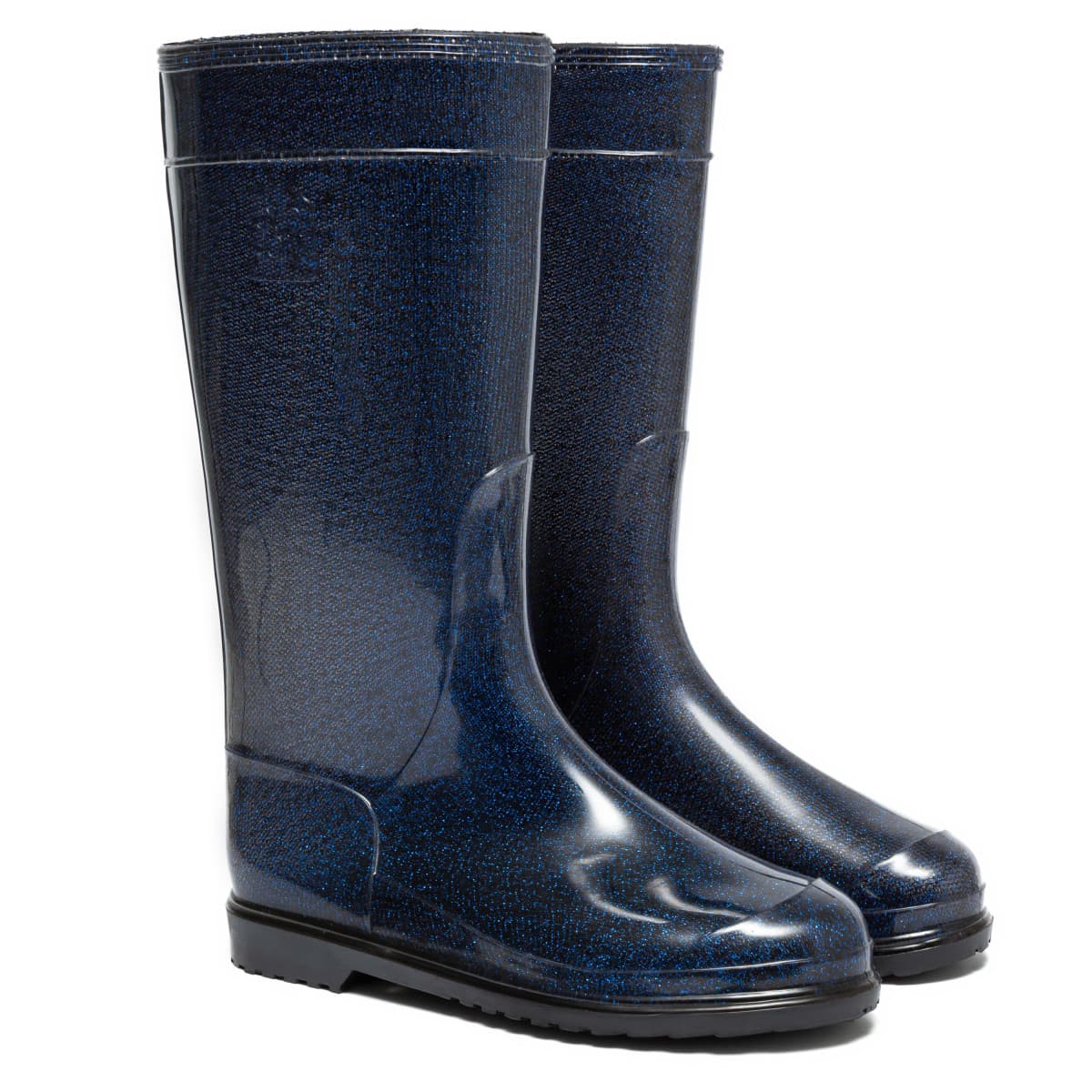 Cizme de cauciuc VENICE Glitter, Navy
