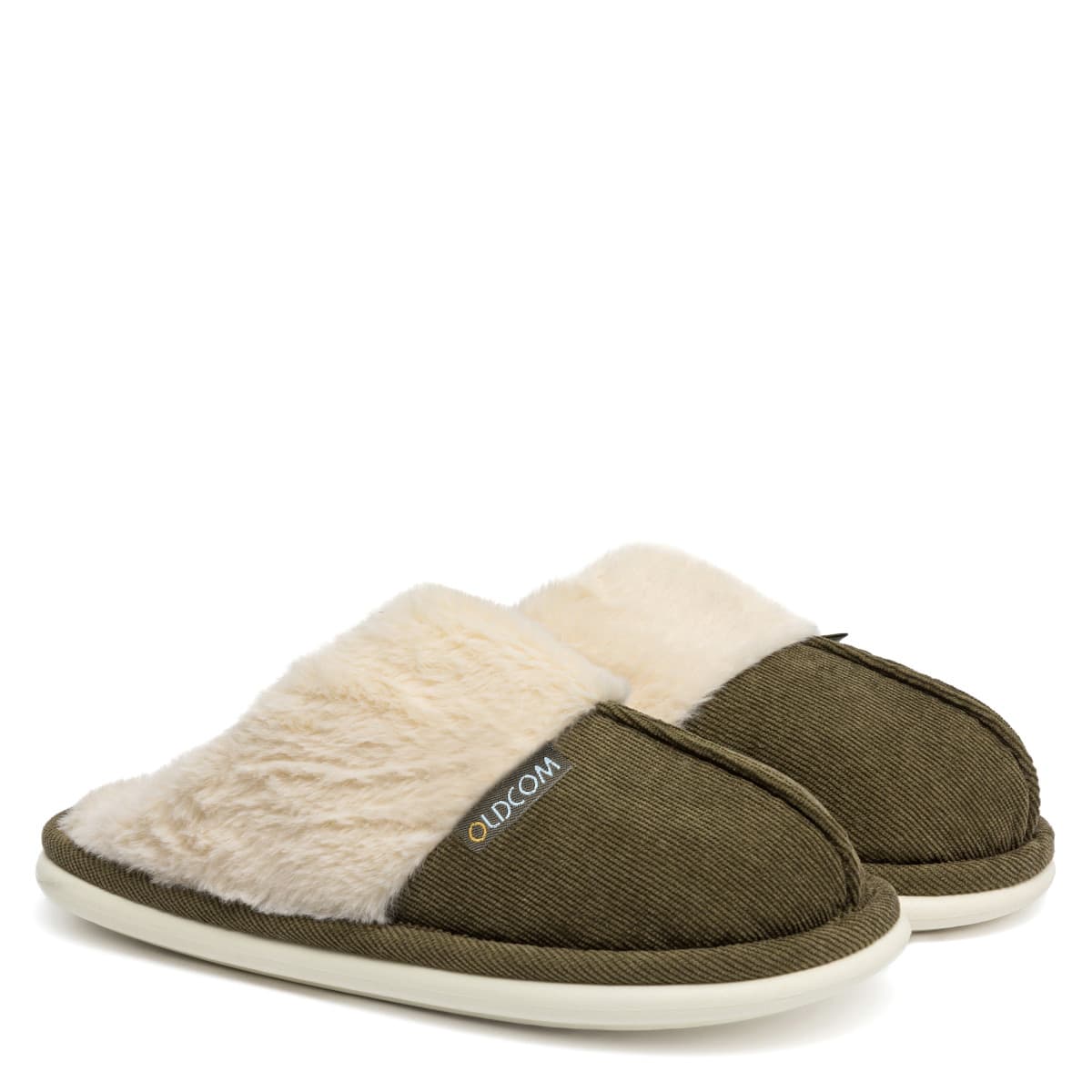 Papuci de casă HUGGY, Khaki